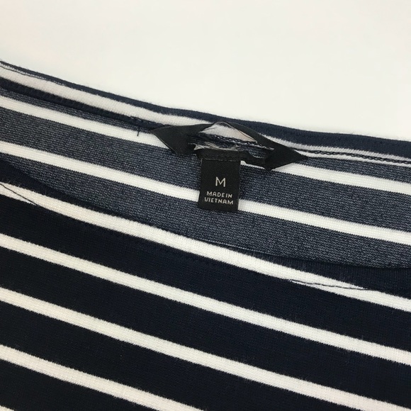 NWOT Banana Republic Stripe Bell Sleeve Top - Picture 4 of 7